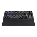 ASUS ROG Azoth 96 HE Wireless Gaming Keyboard, Tenkeyless Size, ROG HFX V2 Magnetic Switches, Featuring an OLED Display, three-way knob, Tri-Mode connectivity, Detachable Silicone Wrist Rests