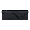 ASUS ROG Azoth 96 HE Wireless Gaming Keyboard, Tenkeyless Size, ROG HFX V2 Magnetic Switches, Featuring an OLED Display, three-way knob, Tri-Mode connectivity, Detachable Silicone Wrist Rests