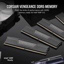 Corsair Vengeance 32GB (2x16GB) DDR5 6000MHz C30 Memory Kit - Black