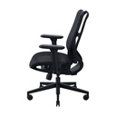 Razer Fujin Mesh Ergonomic Gaming Chair With 136 degree Recline, Adjustable Lumbar, High Seat Height, Padded Armrests Ultra-Durable - Black