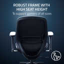 Razer Fujin Mesh Ergonomic Gaming Chair With 136 degree Recline, Adjustable Lumbar, High Seat Height, Padded Armrests Ultra-Durable - Black