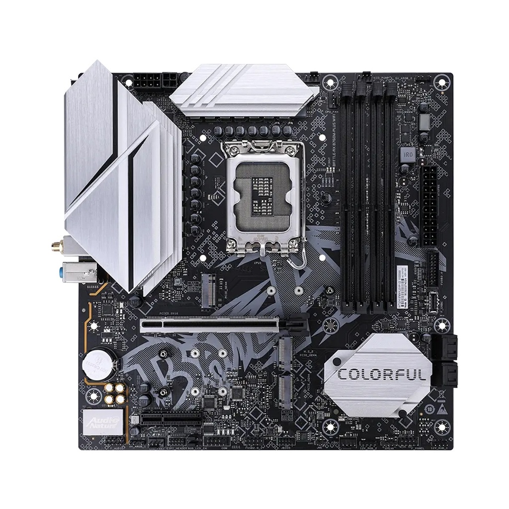 ColorFul BATTLE-AX Intel B760M-PLUS WIFI V20 DDR4 Motherboard