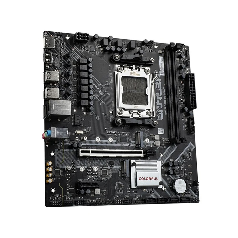 Colorful BATTLE-AX AMD B650M-T Ver1.4 M-ATX DDR5 Gaming Motherboard