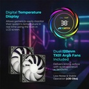 Tortox Nextgen Nivora High Performance 240mm RGB Liquid CPU Cooler -White