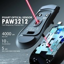 Attack Shark X5 RGB Wired+2.4Gz & BT Connection, Light Weight Design, Ergonomic Design 4000DPI Adustment - Black