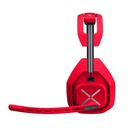 Logitech Astro A50X LightSpeed Wireless+Base Station 48KHZ Boom Mic with Flip-to-Mute For Xbox Series X|S,PlayStation5, & PC/Mac -Red