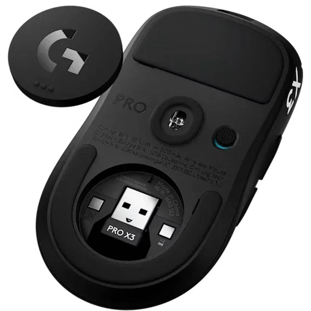 Logitech PRO X3 SuperStrike LIGHTSPEED Wireless Gaming Mouse -Midnight Black