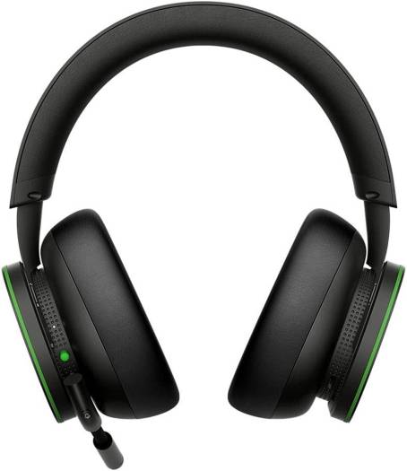 Microsoft Xbox Wireless Over Ear Headset, Noise Cancelling Microphone, Bluetooth Connectivity, EQ Adjustments, Virtual Surround Sound, Black | TLL-00009 