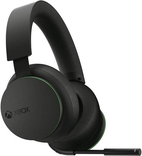 Microsoft Xbox Wireless Over Ear Headset, Noise Cancelling Microphone, Bluetooth Connectivity, EQ Adjustments, Virtual Surround Sound, Black | TLL-00009 