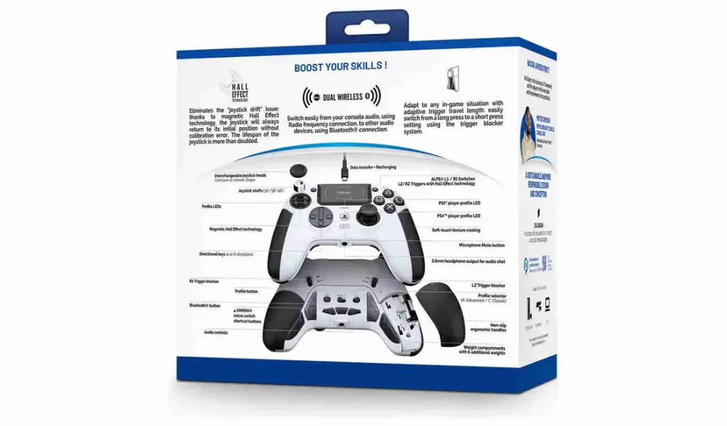 Nacon Revolution 5 PRO Controller for PS5, PS4 & PC White 