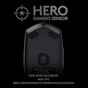Logitech G PRO Hero Wired Gaming Mouse, 12000 DPI, RGB Lightning, Ultra Lightweight, 6 Programmable Buttons, On-Board Memory, Compatible with PC/Mac - Black 