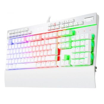 Redragon Yama K550 RGB LED Mechanical Gaming Keyboard,131 Key, Programmable Macro Keys, Wrist Rest, Volume control | K550W-RGB-1