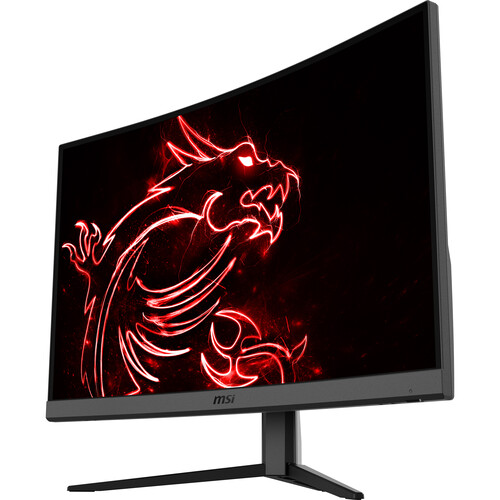 MSI G32CQ4 E2 Gaming Curved Monitor, 32" WQHD VA Display, 170Hz Refresh Rate, 1ms (MPRT) Response Time, Adaptive Sync Technology, 1500R Curvature, Black | G32CQ4 E2 