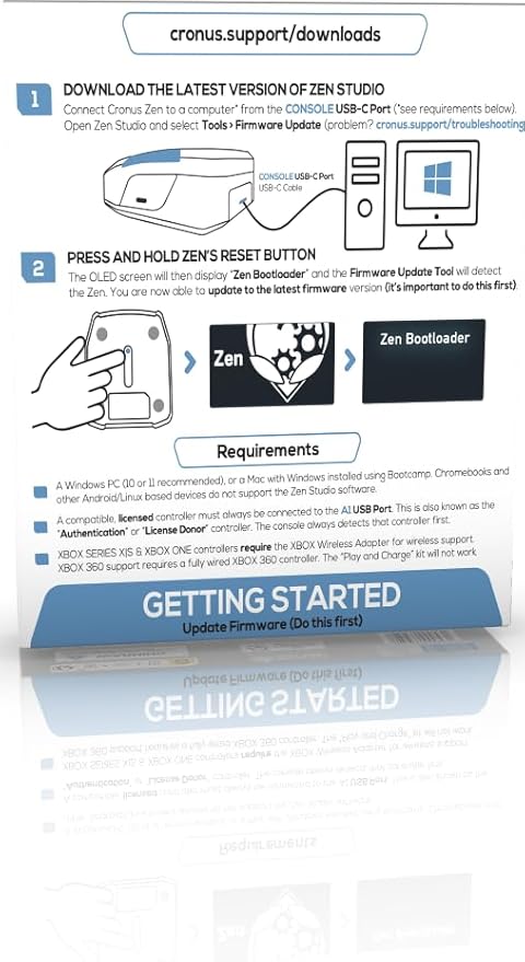 Cronus Zen Controller Emulator for Xbox, PlayStation, Nintendo and PC (CM00053) 