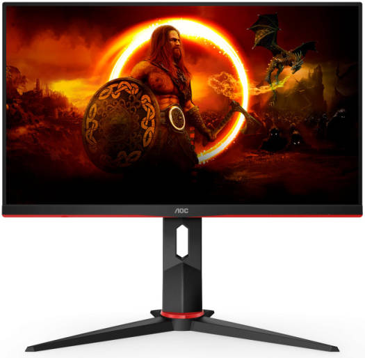 AOC C27G2Z Gaming Curved Monitor, 27" FHD VA Display, 240Hz Refresh Rate, 0.5ms MPRT Response Time, FreeSync Premium Technology, 1500R Curvature, G-Menu Function, Black | C27G2Z