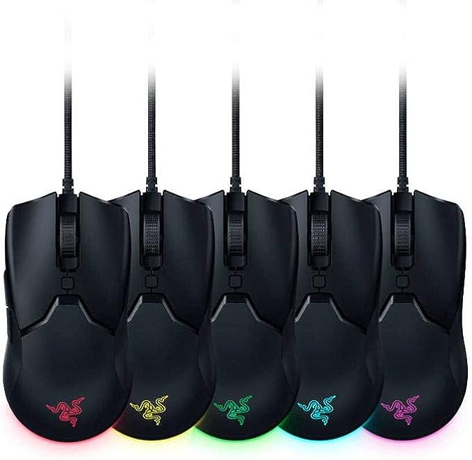 Razer Viper Mini Ultralight Gaming Mouse: Fastest Gaming Switches - 8500 DPI Optical Sensor - Chroma RGB Underglow Lighting - 6 Programmable Buttons - Drag-Free Cord - Classic Black
