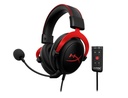 HyperX Cloud II, 7.1 Surround Sound Wired Gaming Headset for PC, PS5, PS4, Xbox One, Switch - Red