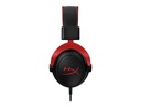HyperX Cloud II, 7.1 Surround Sound Wired Gaming Headset for PC, PS5, PS4, Xbox One, Switch - Red
