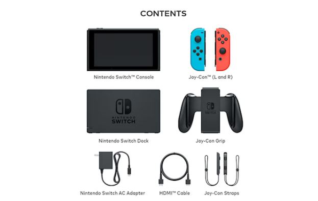 Nintendo Switch - Neon Blue + Neon Red Joy-Con