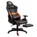 gameon-gaming-chair-adjustable-2d-armrest-foot-rest-orange-black (2)-550x550h.webp