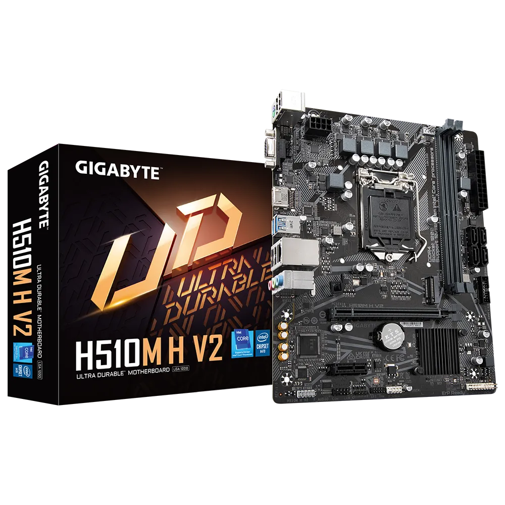 [IUD0U] Intel® Ultra Durable Motherboard with GbE LAN, Anti-Sulfur Resistor, Smart Fan 5 (مستعمل)