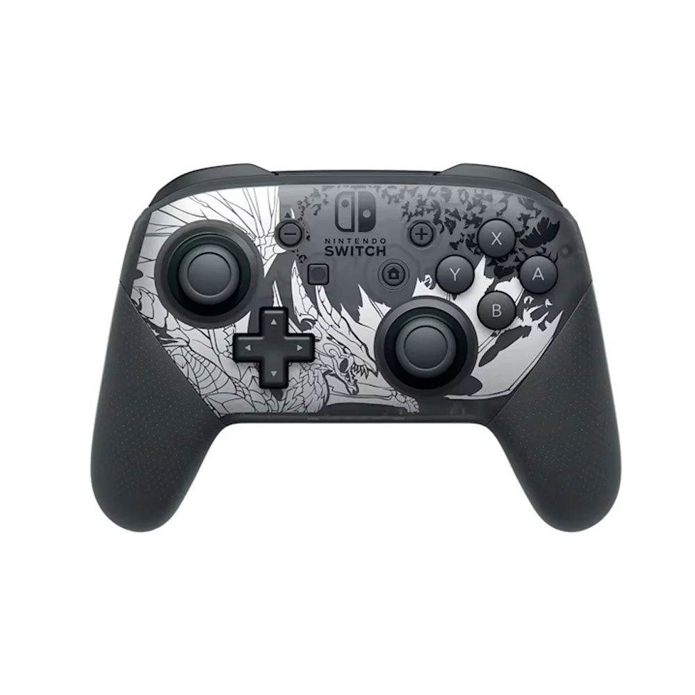 [NSP1U] Nintendo Switch Pro Controller - Monster Hunter Rise Sunbreak Edition Bluetooth (Used)