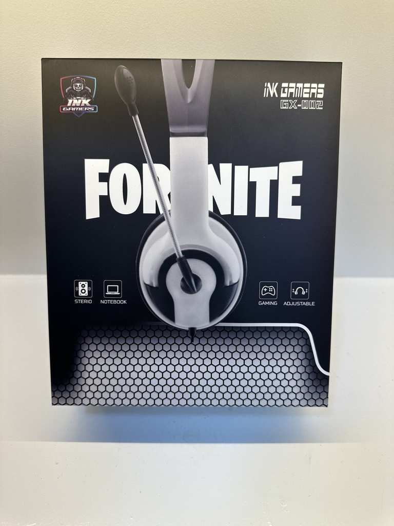 [IGH3N] INK Gamers Headset Fortnite G-002 - White