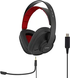 [KGG0N] Koss GRM-540-ISO Gaming USB Headset, Black