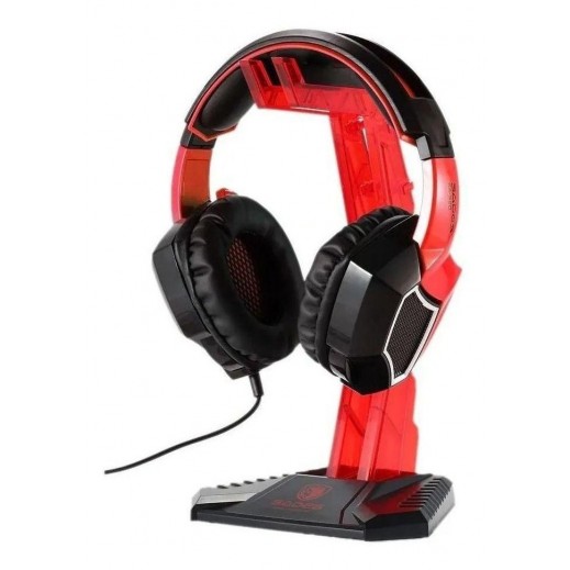 [OGH1N] ONIKUMA Gaming Headphone Stand RED