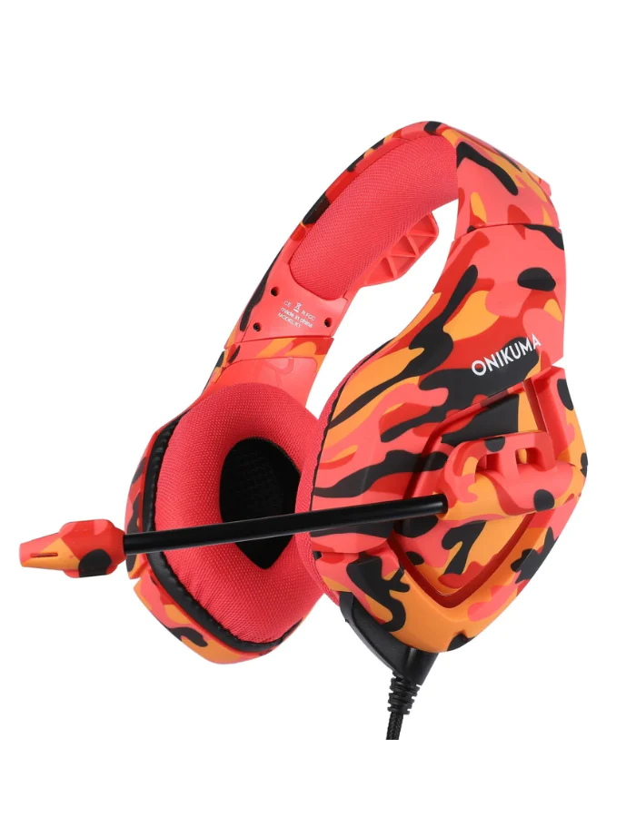 [OKU1U] ONIKUMA K18 USB/3.5mm Wired RGB 3D Surround Gaming Headset with Mic (Used)