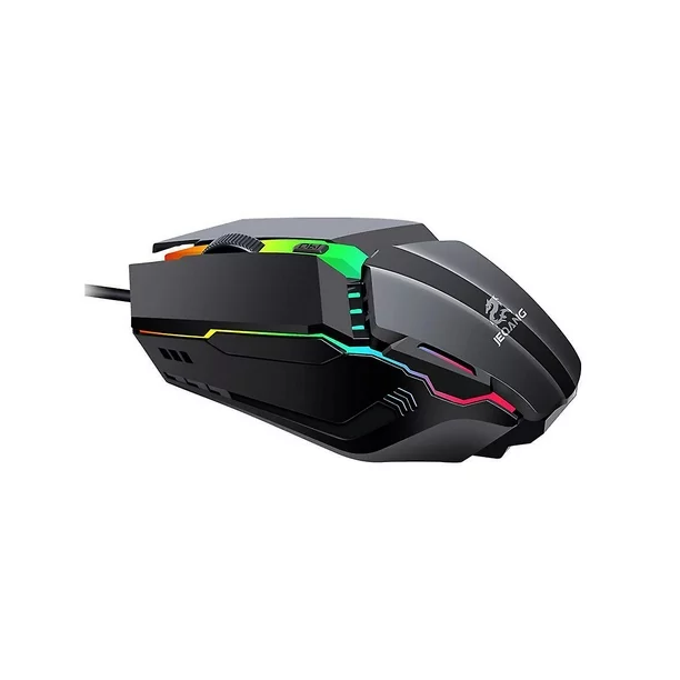 [JJW0U] Jeqang Jm-530 Wired Game Competitive Mouse 1200dpi Usb Wired Rgb Gaming Gamer Mice For Desktop Computer Laptop Pc (Used)