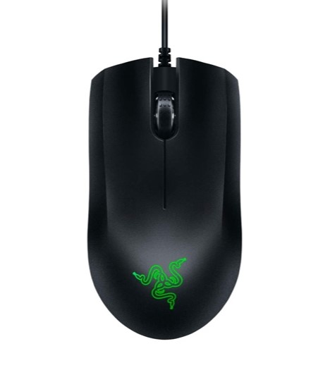 Razer Abyssus Lite Wired Gaming Mouse & Goliathus Mobile Construction Edition Mouse Mat