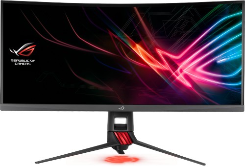 [ARSCU] ASUS ROG Strix XG35VQ Curved Gaming Monitor – 35 inch 1ms UWQHD (3440x1440), 100Hz, Adaptive-Sync(FreeSync™), Extreme Low Motion Blur | XG35VQ (Used)
