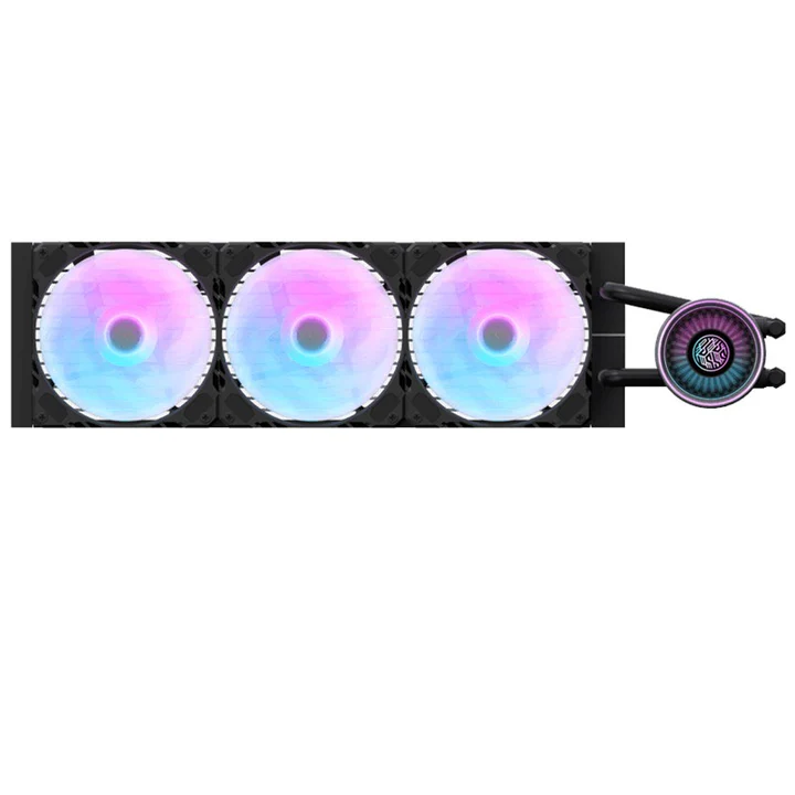 [ADNDU] Aigo DarkFlash Nebula DN360 RGB All-In-One 360mm Liquid CPU Cooler - Black (Used)