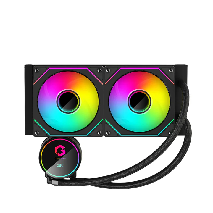 [GGK2N] GAMEON GO-240 KRAKEN A380-BLK Liquid CPU Cooler - Black