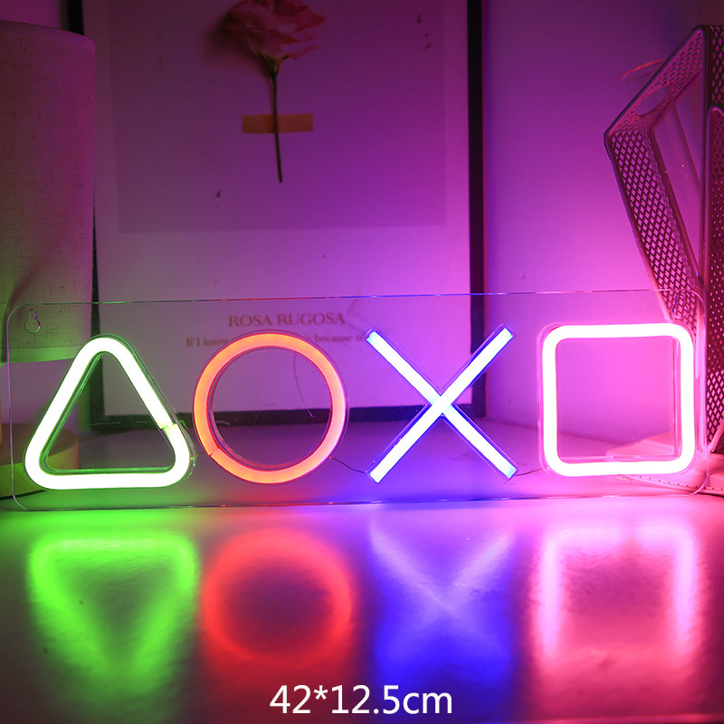 [L3NEN] LED 3D Neon Signs, LOVE Atmosphere Lamp for Home, USB Operated Table Night Lights for Kids