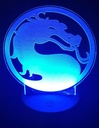 Light 3D night Dragon logo