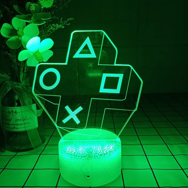 Light 3D night PS Logo