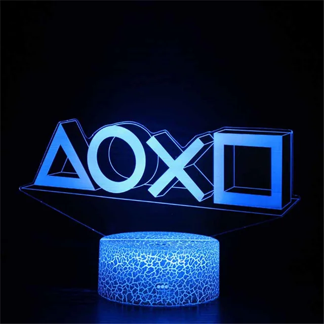 Light 3D night PS Logo 2