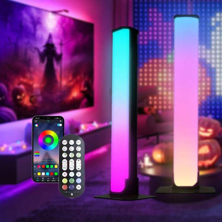 [SLL0N] Smart Led Light Strips With Remote & App Control Rgb Night Light