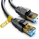 Cat 8 Ethernet Cable, Heavy Duty High Speed Internet Network Cable, Professional LAN Cable Shielded in Wall, Indoor&Outdoor