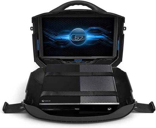 [GVPMU] Gaems Vanguard Portable Monitor Compatible with PS4, PS3, Xbox One, Xbox 360 Consoles Not Included (Used)