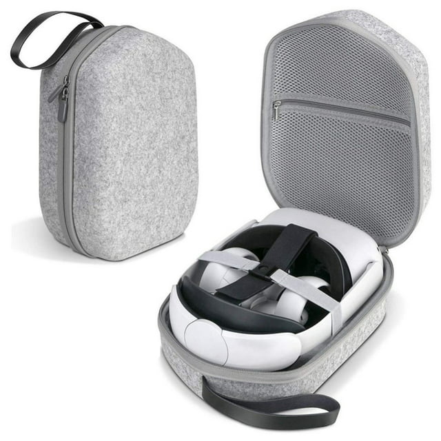 [OQ21N] Oculus Quest 2 Carrying Case for Lightweight, Portable Protection - VR - Black (Black)