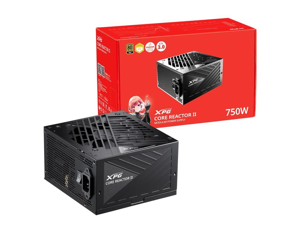 [X8P0U] XPG 850W PSU KYBER Power Supply Unit 80 Plus Gold (مستعمل)