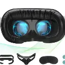 PU Leather Replacement Widen 3D Shaped Facial Interface Bracket Accessories For Oculus Quest 2 Breathable Sweat Guard Face Pad 