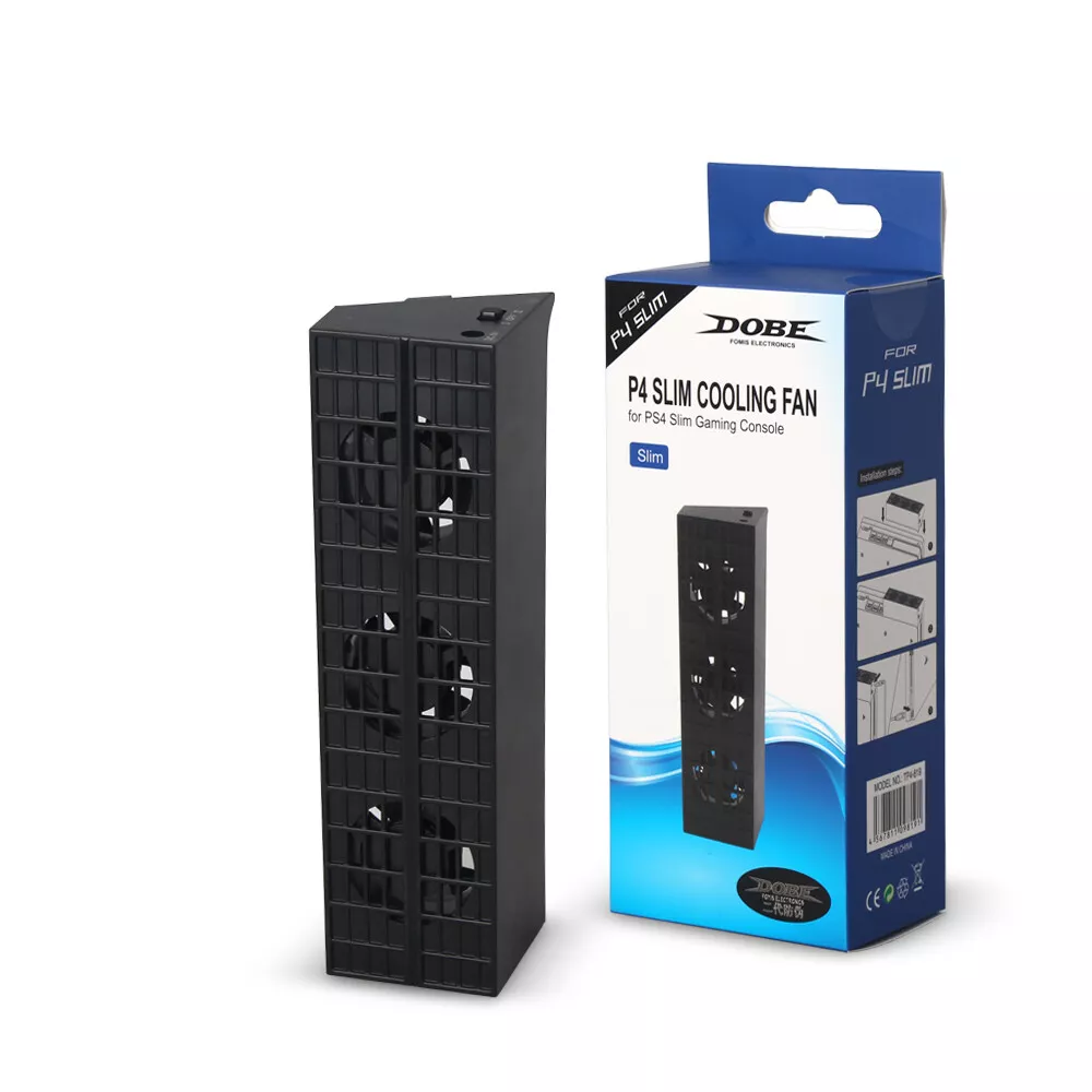 Dobe Cooling Fan with Intelligent on/off control for PS4 Slim Version Consol