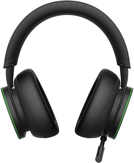 [MXWOU] Microsoft Xbox Wireless Over Ear Headset, Noise Cancelling Microphone, Bluetooth Connectivity, EQ Adjustments, Virtual Surround Sound, Black | TLL-00009 (مستعمل)