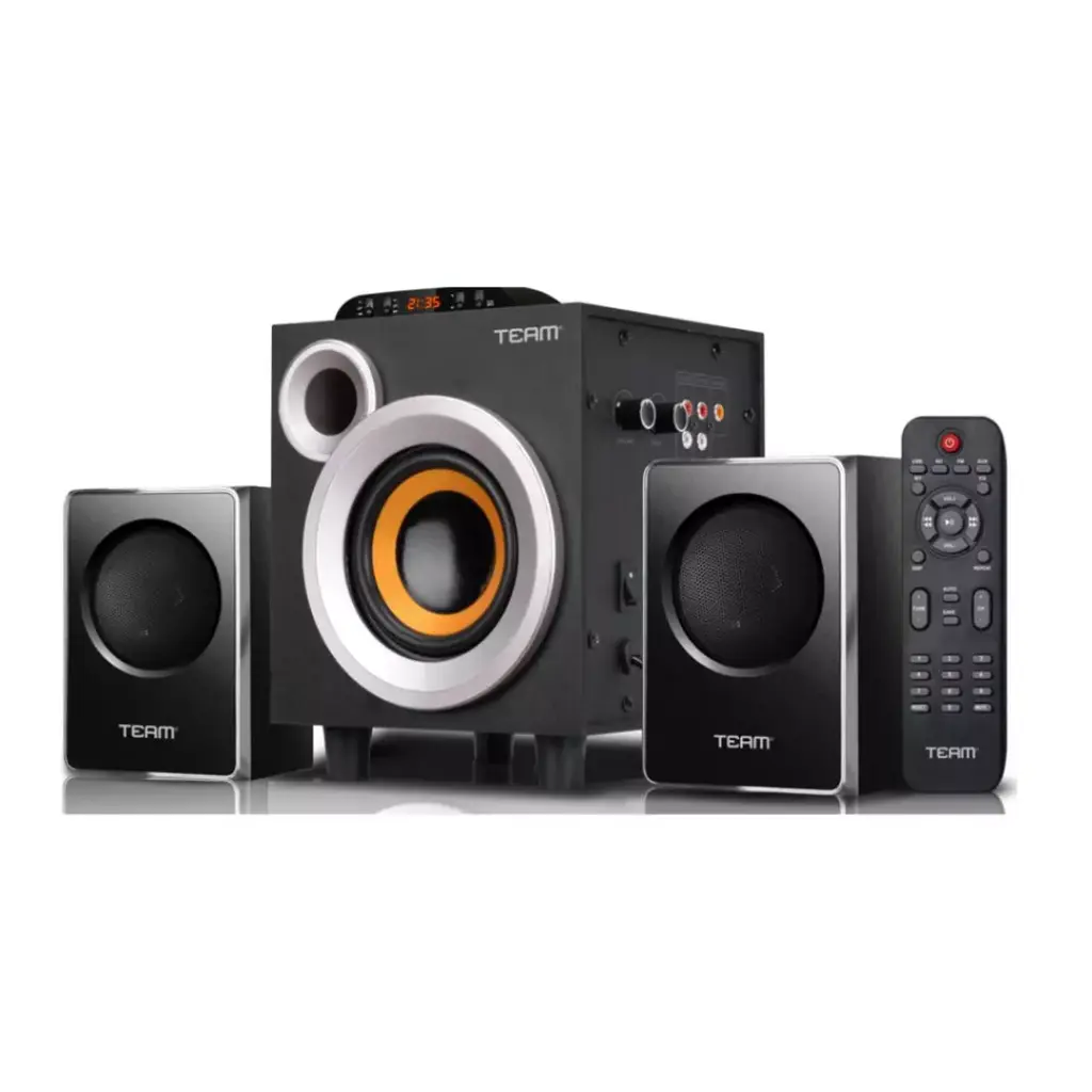 [W2S0U] Wansa 2.1Ch Speaker, E300 – Black (مستعمل)