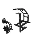 DIWANGUS Steering Wheel Stand for Logitech G29/G920/G923, Foldable Racing Wheel Stand with Adjustable Height/Angle, Gaming Wheel Stand Fit for Thrustmaster T300/T150/T248 PS5 PS4 XBOX ( Stand Only)