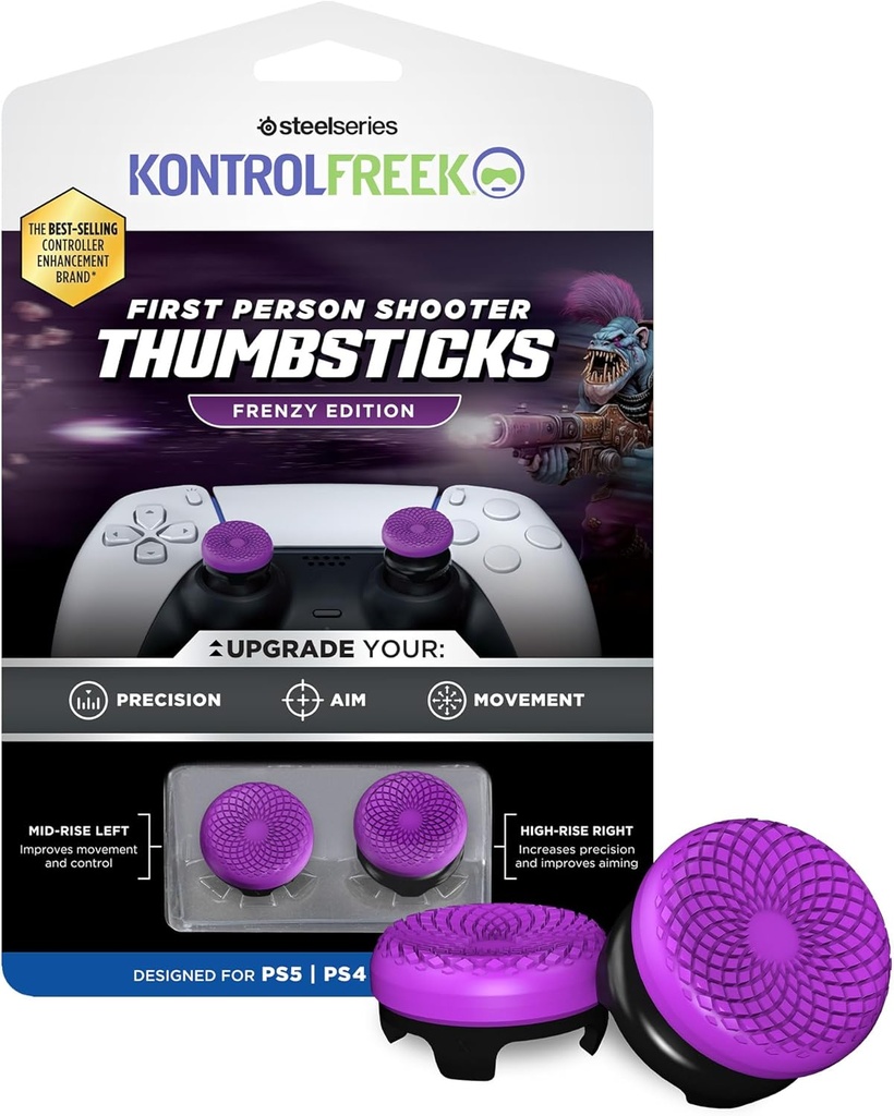 ControlFreek FPS Freek Frenzy Performance Thumbsticks for PS5 Controller 